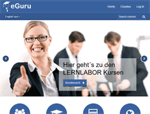 Tablet Screenshot of elearning.lernlabor.at